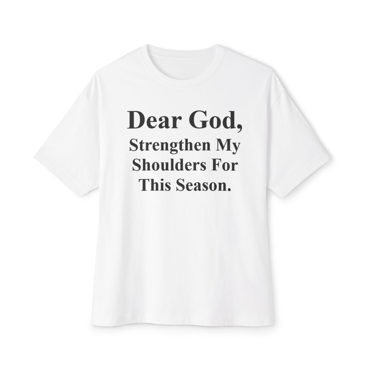 Faith Ain't Fragile Series – Strengthen My Shoulders Tee