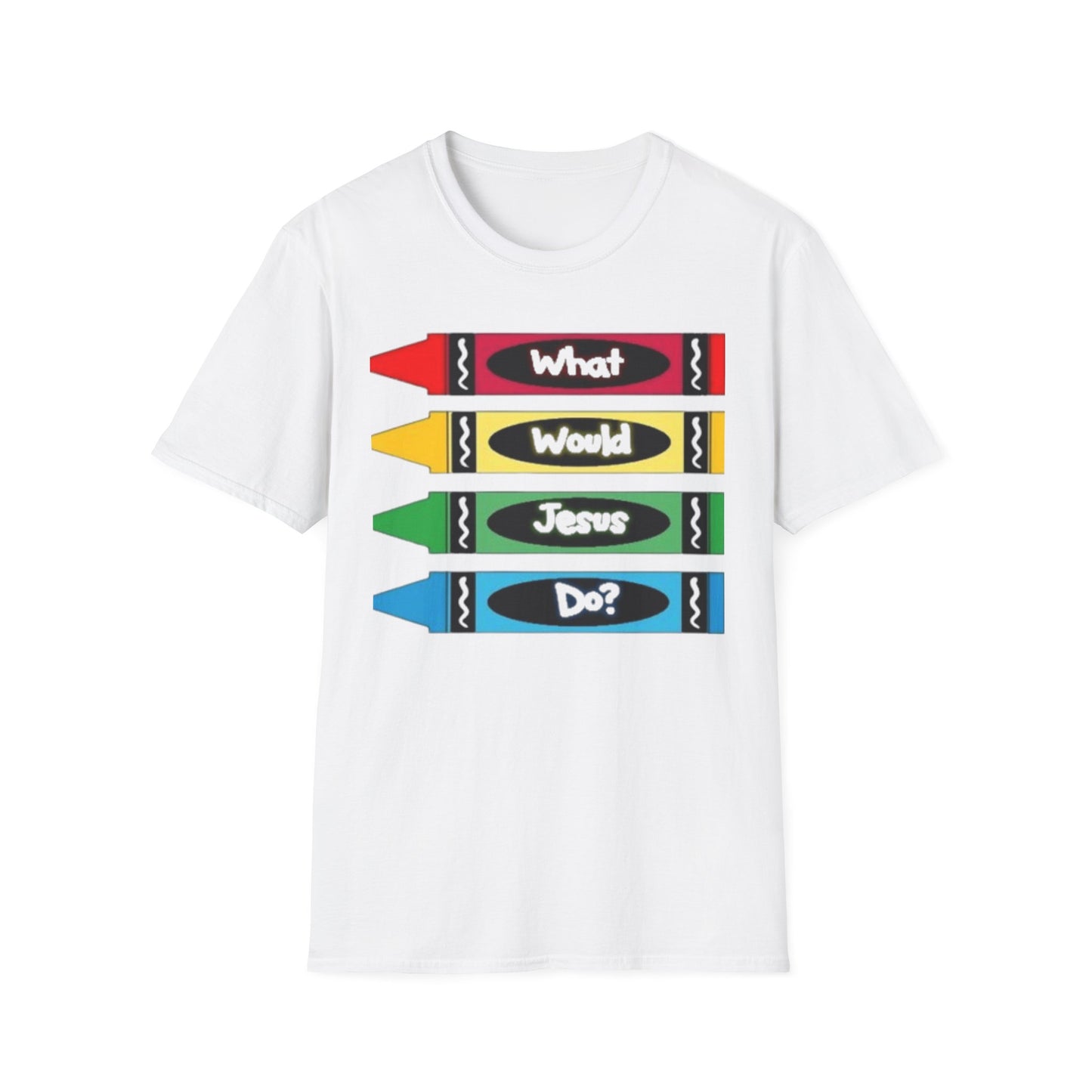 WWJD Crayon Toddler Tee
