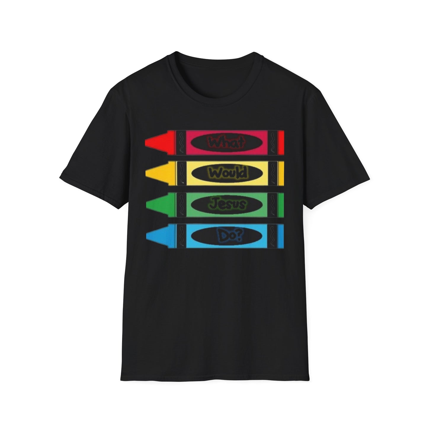 WWJD Crayon Toddler Tee