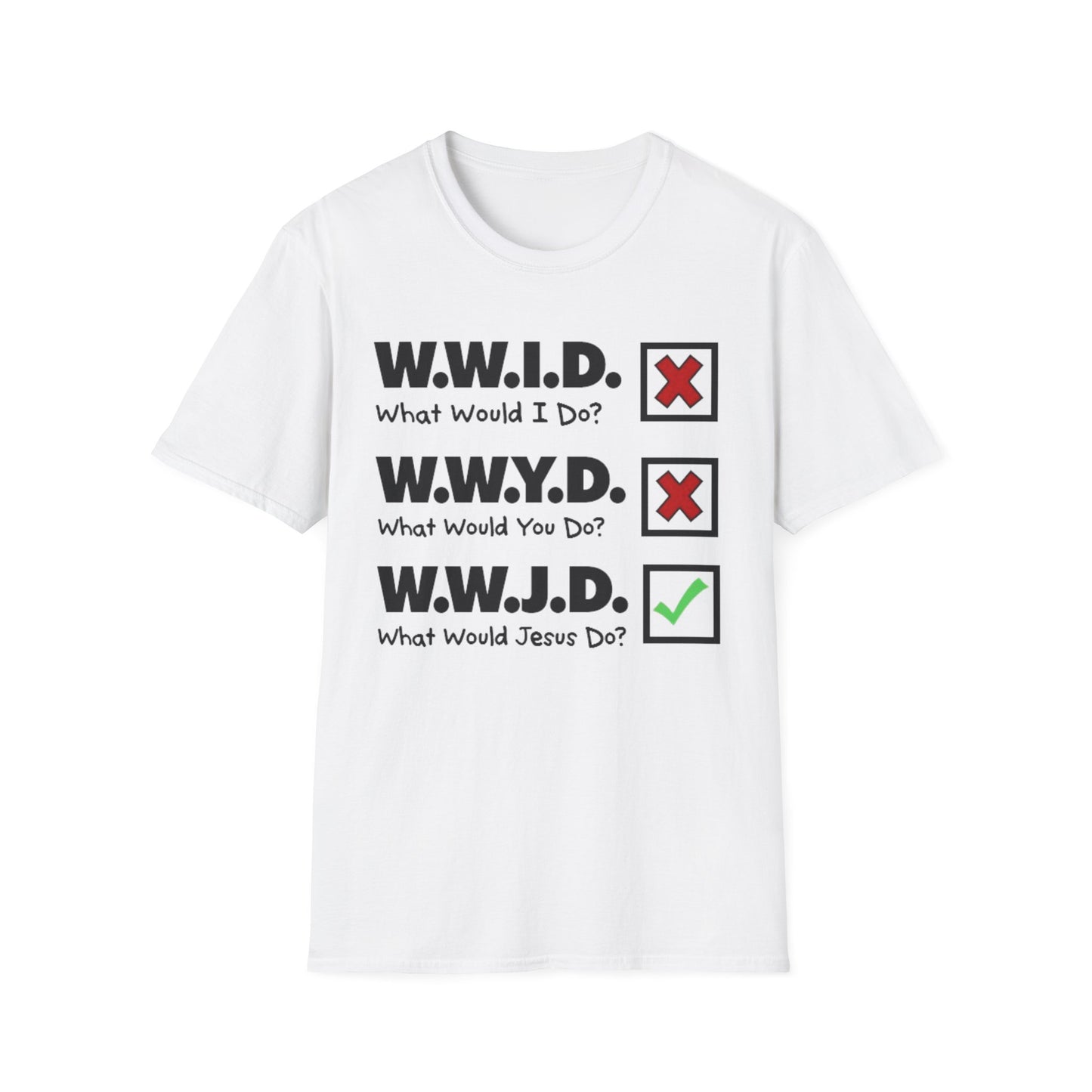 His Way Adult Tee